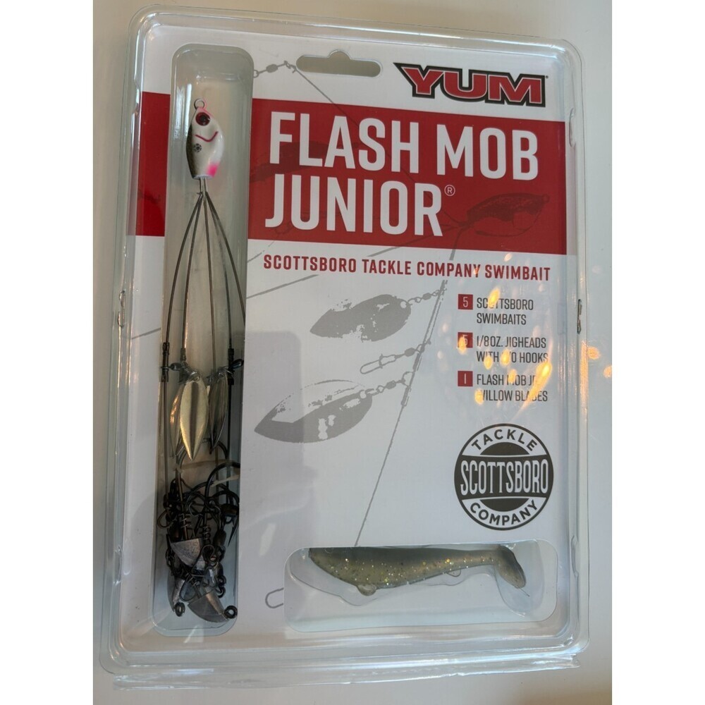 YUM Scottsboro Kit YUMbrella Flash Mob Jr. 3 inch Swimbait Kit 801 NIP NEW